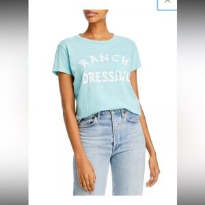 Mother Boxy Goddie Goodie Pocket Tee Ranch Dressing